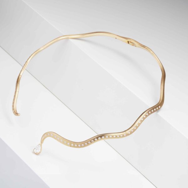 Ocean Drop Diamond Choker - Image 2