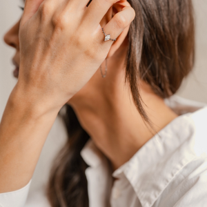 Linked Marquise Ring