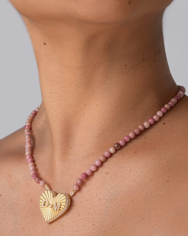 Blushed Rhodonite - 4mm