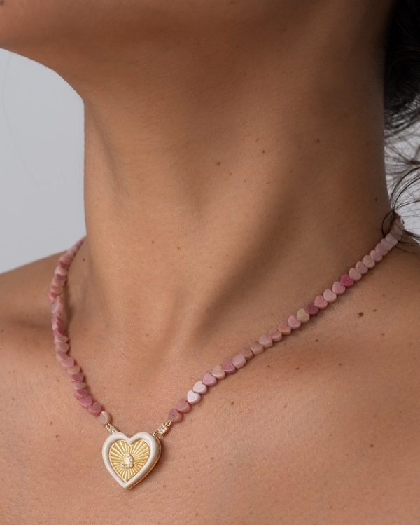 Soft Petal Hearts - 4mm